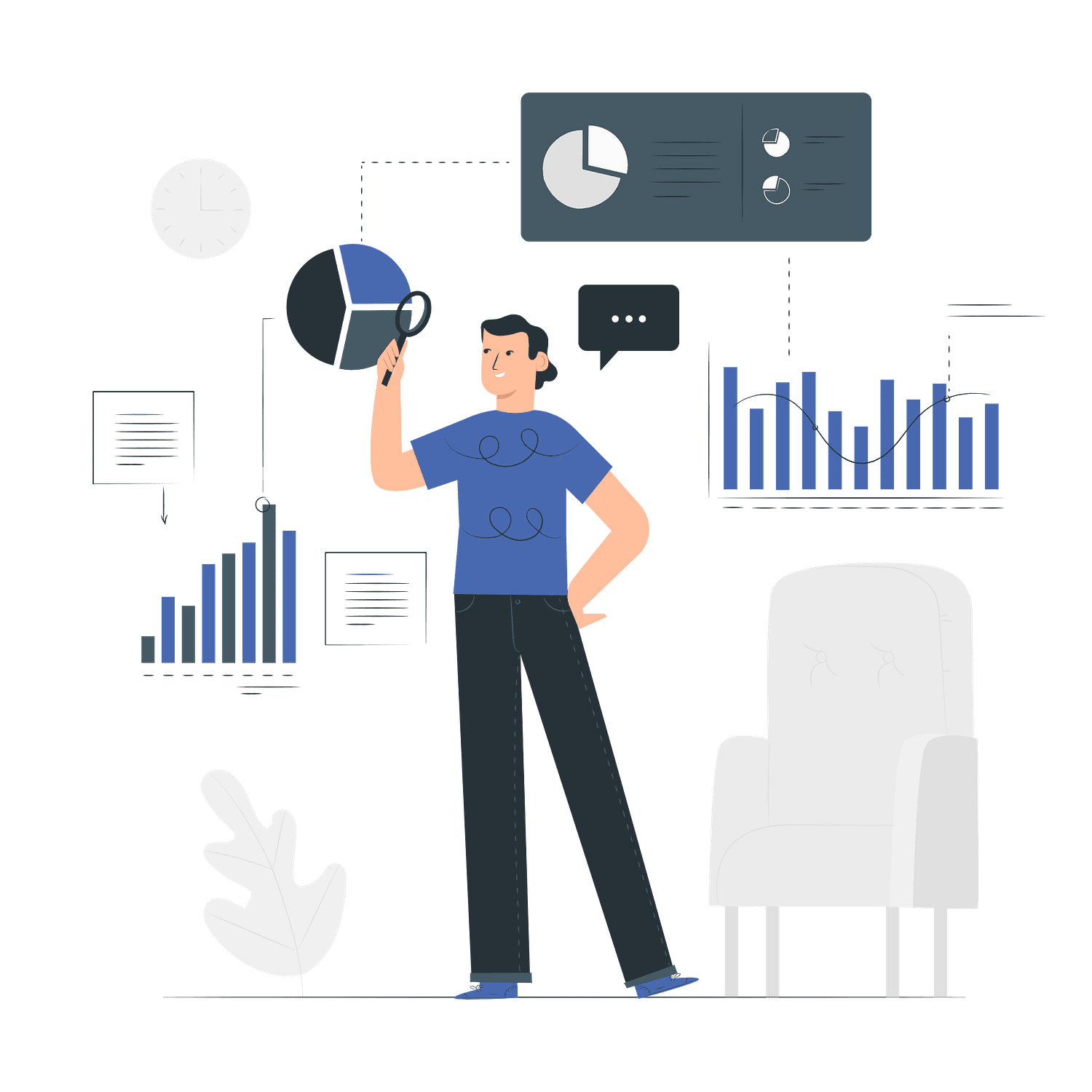 Audience Insights Vector Illustration